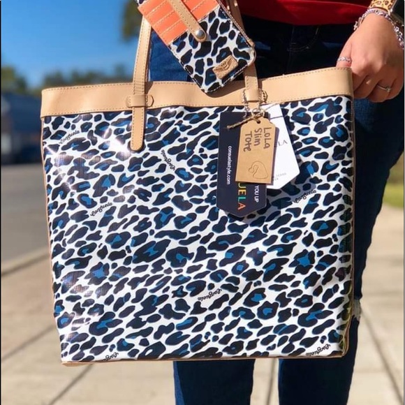 consuela slim tote